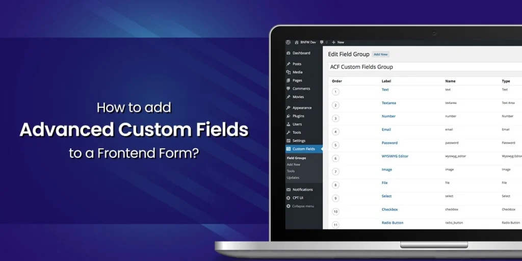 How to Display Advanced Custom Fields on the Frontend?